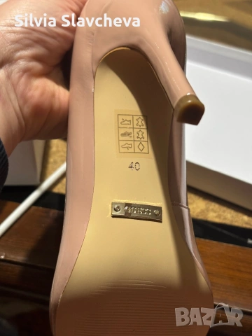 Guess-обувки естествена кожа, снимка 5 - Дамски обувки на ток - 53419170