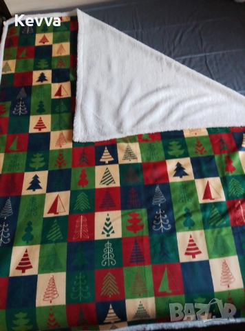 Шерпа одеяло с еко вълна 3, снимка 4 - Олекотени завивки и одеяла - 52676233