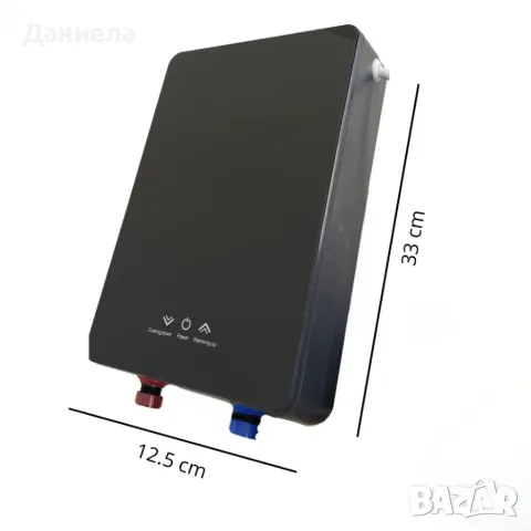 Термостатичен проточен бойлер 5500W с моментално загряване на водата за 3 секунди, снимка 6 - Бойлери - 56072804