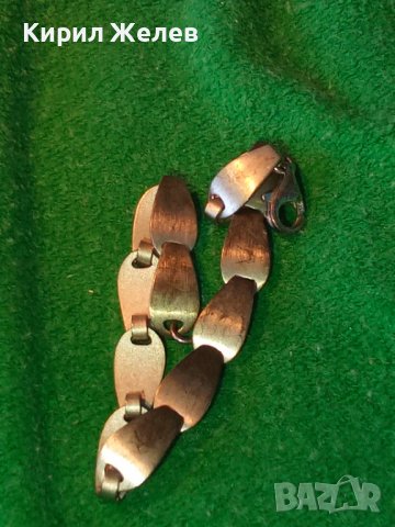 КРАСИВА ДИЗАЙНЕРСКА МАРКОВА ФЕШЪН АРТ СРЕБЪРНА ГРИВНА СРЕБРО 925 ЧАСТ от КОМПЛЕКТ 38685, снимка 4 - Гривни - 41741052