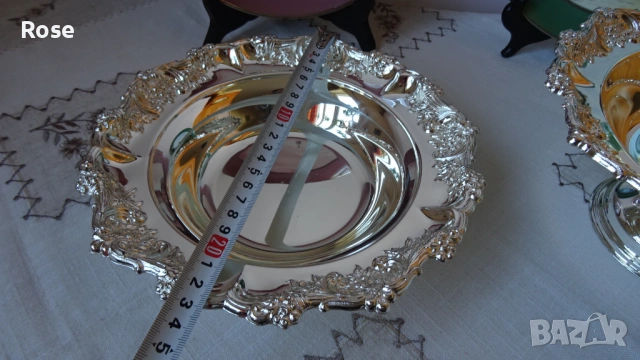 Винтидж Фруктиери / бисквитиери метални от WMF Germany/., снимка 7 - Аксесоари за кухня - 53841344