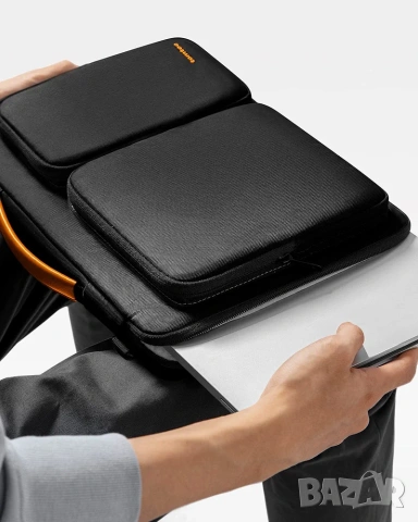 Tomtoc 360° Удароустойчива Чанта за Лаптоп до 15.6-16", снимка 3 - Части за лаптопи - 53315781