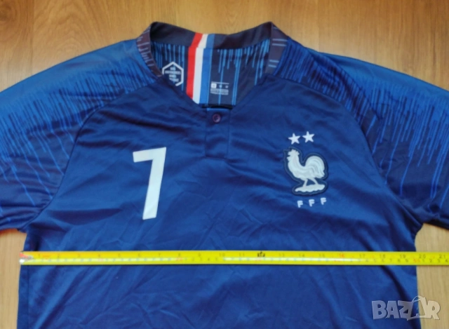 Griezmann #7 - мъжка футболна тениска на Франция, снимка 10 - Спортни дрехи, екипи - 53783279