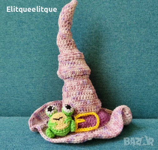 плетена шапка