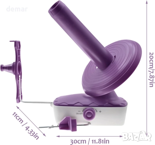 Електрическа навиваща машина за прежда с двойна пружина JAOGAUS, снимка 7 - Други стоки за дома - 51757038