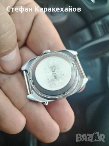 Часовник Полет автоматик , снимка 2 - Антикварни и старинни предмети - 53293239