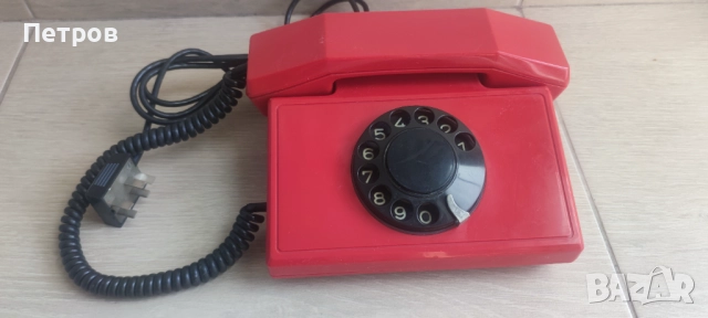Стар телефон , снимка 5 - Антикварни и старинни предмети - 52476314