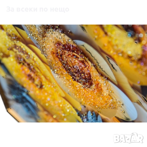 Картина Жълти цветя с рамка, 60*80 см Код P1173, снимка 2 - Картини - 51705436