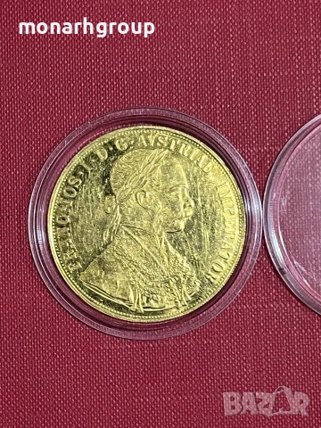 Златна монета Franc Iosif 4 дуката