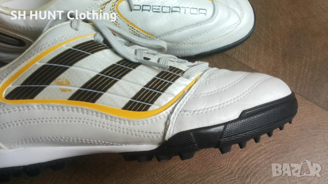 Adidas PREDATOR Football Astro Turf Leather Размер EUR 39 1/3 стоножки естествена кожа 369-14-S , снимка 4 - Футбол - 52228489
