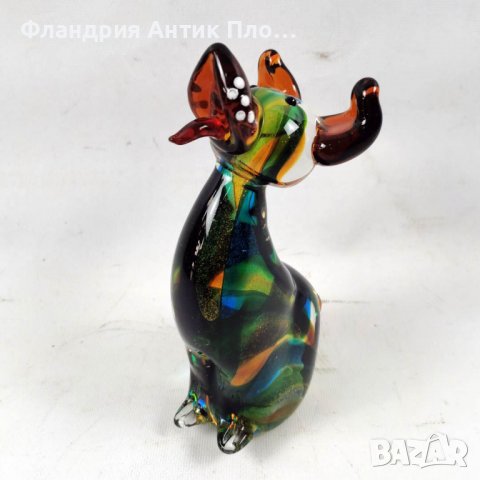 Стъклено куче, снимка 3 - Статуетки - 40008413