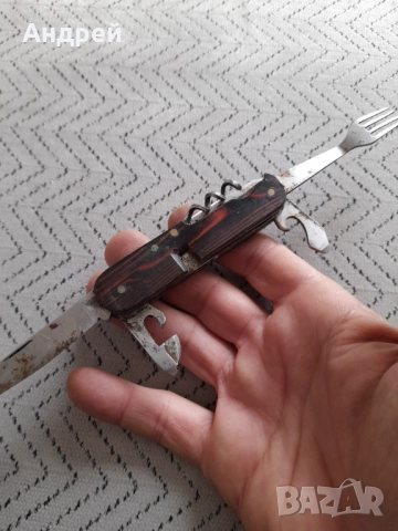 Стар джобен нож,ножче,ножка #162, снимка 5 - Други ценни предмети - 52945032