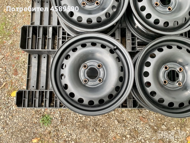 4бр.Оригинални джанти 14цола 4x100 за Vw Up,Seat Mii,Skoda Citigo, снимка 5 - Гуми и джанти - 51809984