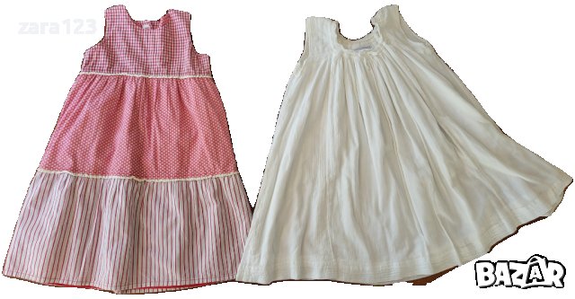 2 рокли 3-4г, the white company, wheat, снимка 1