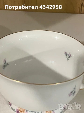 Tettau. 1936 г. Порцеланова чаша., снимка 5 - Антикварни и старинни предмети - 51311460