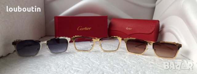 Cartier 2021 дамски слънчеви очила тип котка, снимка 12 - Слънчеви и диоптрични очила - 34665094