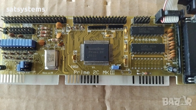 GoldStar Prime 2C MKIII  Multi Controller 16-bit ISA IDE FLOPPY COM Print Card, снимка 7 - Други - 53404999