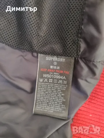Момичешко / Дамско зимно яке със сваляща се качулка на SuperDry, снимка 5 - Якета - 48741306