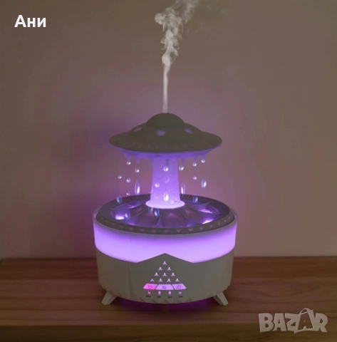 Овлажнител и аромадифузер за въздух "Гъбка"