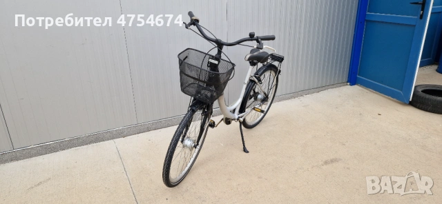 Дамски алуминиев велосипед COMFORT колело с кошница 28', снимка 10 - Велосипеди - 53781039