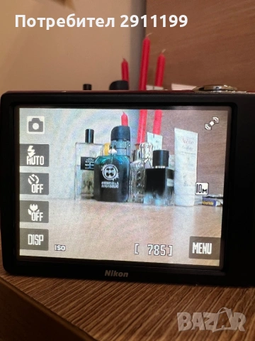 Фотоапарат Nikon 10 Mp с подаръци, снимка 5 - Фотоапарати - 53390353