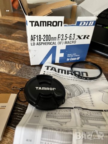 Tamron AF 18-200mm f/3.5-6.3 Di II XR LD Asp. (IF) Macro за Canon, снимка 4 - Обективи и филтри - 40768514