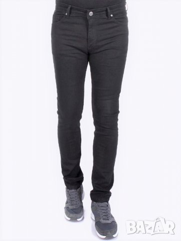 Черни мъжки памучни дънки марка Giorgio di Mare - W38, снимка 1 - Дънки - 28150759
