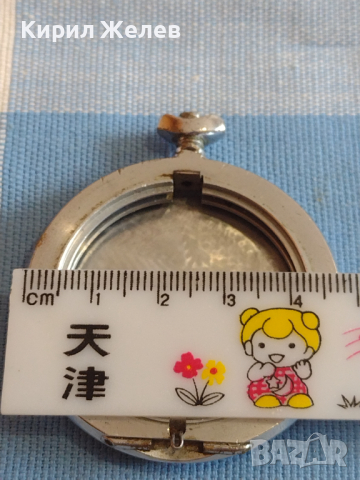 Каса за джобен часовник красово орнаментиран стар рядък за КОЛЕКЦИЯ ЧАСТИ 35466, снимка 6 - Антикварни и старинни предмети - 44837107