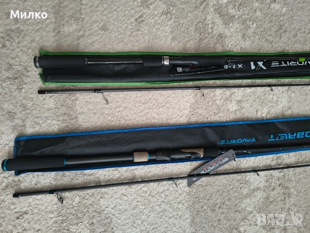 Спининг въдици favorite x1 и favorite cobalt, снимка 5 - Въдици - 53786129