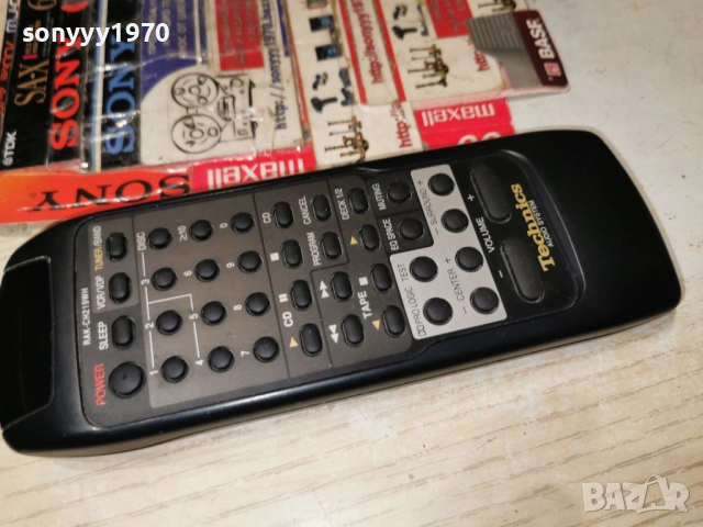 TECHNICS RAK-CH219WH AUDIO REMOTE-ВНОС SWISS 1512251857, снимка 4 - Ресийвъри, усилватели, смесителни пултове - 52805017