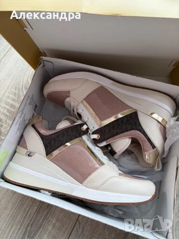 Оригинални дамски кецове Michael Kors , снимка 5 - Кецове - 55737455