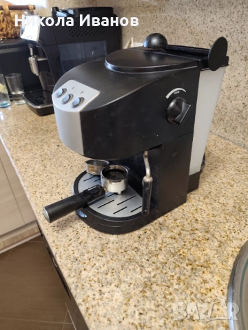 Кафе машина с ръкохватка , снимка 3 - Кафе машини - 53849923