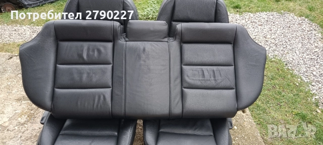 Продавам кожен салон за Audi A4 B6 с подгрев , снимка 3 - Аксесоари и консумативи - 52817889