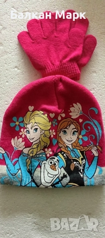 🧤🎀 Оригинални зимни детски комплекти Disney Frozen и Paw Patrol – шапка + ръкавици 🎀🧤, снимка 14 - Шапки, шалове и ръкавици - 52087430