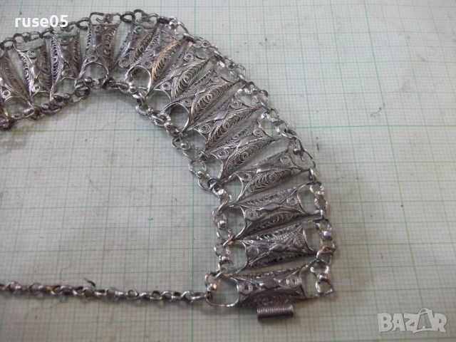 Верижка сребърна филигранна, снимка 3 - Други - 52188081