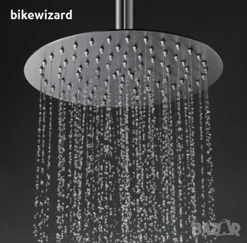 Krobec 30 см неръждаема стомана душ пита НОВА, снимка 1