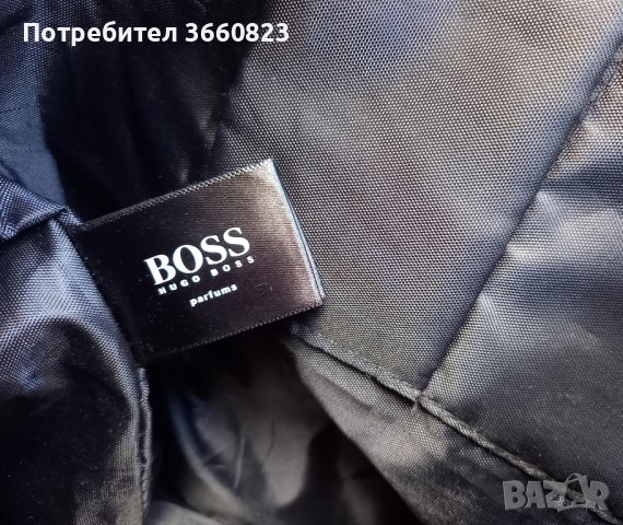 BOSS черна чанта от плат , снимка 7 - Чанти - 41343031