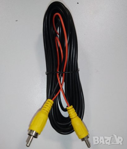 RCA, видео Кабел, за мултимедия за кола, за камера чинчове за двоен дин, букси плеър автомобил, чинч, снимка 2 - Аксесоари и консумативи - 41791344