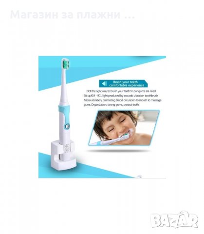 КОМПЛЕКТ ЕЛЕКТРИЧЕСКА ЧЕТКА ЗА ЗЪБИ С 3 ГЛАВИ KEMEI TOPS - код 1261, снимка 9 - Други - 34290115