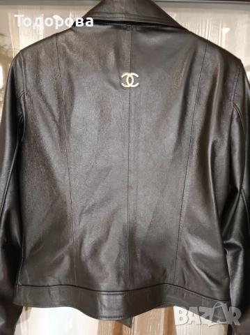 Ново яке Chanel естествена кожа , снимка 5 - Якета - 51672782