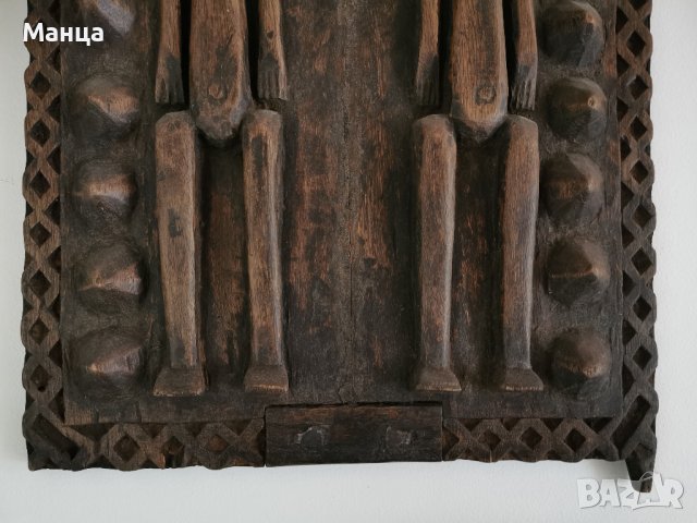 Африканска врата от племето Моси, снимка 6 - Антикварни и старинни предмети - 39764176
