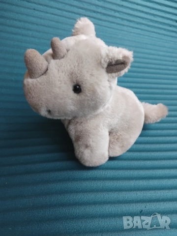 Плюшена играчка носорогче