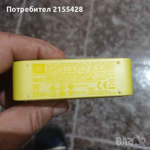 bluetooth колонка JBL GO2 -, снимка 3 - Bluetooth тонколони - 53423255