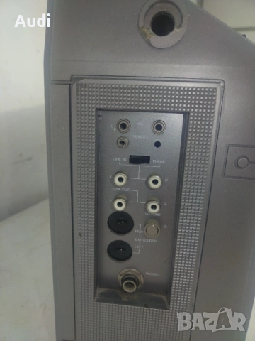 Радио касетофон PHILIPS D9714  Ghettoblaster Vintage  Elephant- слонът Липсва дръжката за носене, снимка 5 - Радиокасетофони, транзистори - 53219877