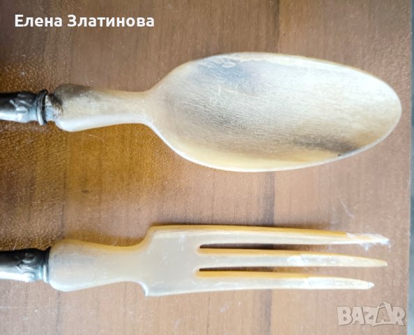 Прибори за салата , снимка 4 - Прибори за хранене, готвене и сервиране - 44461395