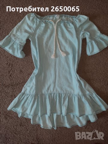 Дънчена рокличка S размер!, снимка 1