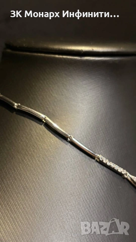 Сребърно колие , снимка 3 - Колиета, медальони, синджири - 49924757