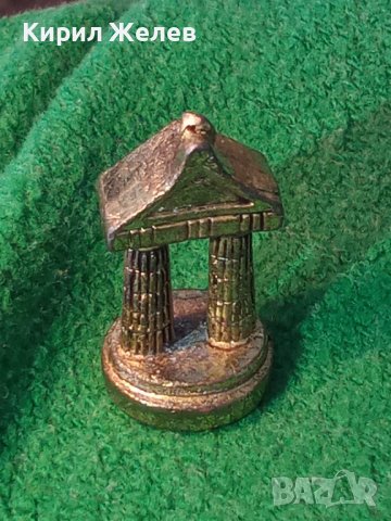 СТАРА ОЛОВНА СТАТУЕТКА ФИГУРКА от ШАХ 24385, снимка 2 - Колекции - 34423954