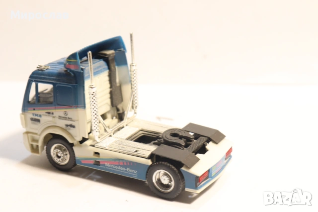 HERPA H0 1/87 MERCEDES ВЛЕКАЧ КАМИОН МОДЕЛ КОЛИЧКА, снимка 5 - Колекции - 53335092