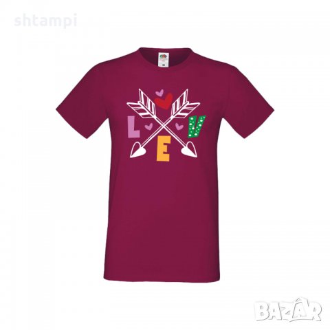 Мъжка тениска Свети Валентин Love Cupid Arrows 2, снимка 5 - Тениски - 35713337